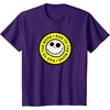 Amazon Essentials Men’s Nightmare Before Christmas Jack Circle Rad To The Bone T-Shirt, Black Graphic Print, Small(Purple)