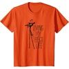 Amazon Essentials Men’s Nightmare Before Christmas Jack Living My Best Life Graphic T-Shirt, White, Small(Orange)