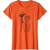 Amazon Essentials Men’s Nightmare Before Christmas Jack Living My Best Life Graphic T-Shirt, White, Small(Orange)