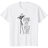 Amazon Essentials Men’s Nightmare Before Christmas Jack Living My Best Life Graphic T-Shirt, White, Small(White)