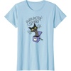 Amazon Essentials Men’s Nightmare Before Christmas Purr-fectly Spooky Cat in the Box T-Shirt, White Graphic Print, Small(Baby Blue)