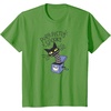 Amazon Essentials Men’s Nightmare Before Christmas Purr-fectly Spooky Cat in the Box T-Shirt, White Graphic Print, Small(Grass Green)