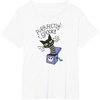 Amazon Essentials Men’s Nightmare Before Christmas Purr-fectly Spooky Cat in the Box T-Shirt, White Graphic Print, Small(White)