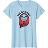 Amazon Essentials Men’s Nightmare Before Christmas Sally Portrait One Of A Kind T-Shirt, White Graphic Print, Small(Baby Blue)