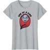 Amazon Essentials Men’s Nightmare Before Christmas Sally Portrait One Of A Kind T-Shirt, White Graphic Print, Small(Heather Grey)