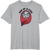 Amazon Essentials Men’s Nightmare Before Christmas Sally Portrait One Of A Kind T-Shirt, White Graphic Print, Small(Heather Grey)