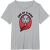 Amazon Essentials Men’s Nightmare Before Christmas Sally Portrait One Of A Kind T-Shirt, White Graphic Print, Small(Heather Grey)