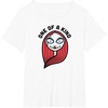 Amazon Essentials Men’s Nightmare Before Christmas Sally Portrait One Of A Kind T-Shirt, White Graphic Print, Small(White)