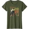 Amazon Essentials Men’s Villains Ursula Halloween Tricks and Spells T-Shirt, Grey, Small(Olive Green)
