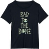 Amazon Essentials Nightmare Before Christmas Rad to the Bone T-Shirt(Black)