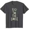 Amazon Essentials Nightmare Before Christmas Rad to the Bone T-Shirt(Dark Heather Grey)