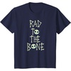 Amazon Essentials Nightmare Before Christmas Rad to the Bone T-Shirt(Navy Blue)