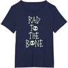 Amazon Essentials Nightmare Before Christmas Rad to the Bone T-Shirt(Navy Blue)