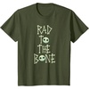 Amazon Essentials Nightmare Before Christmas Rad to the Bone T-Shirt(Olive Green)