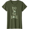 Amazon Essentials Nightmare Before Christmas Rad to the Bone T-Shirt(Olive Green)
