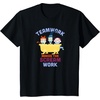 Amazon Essentials Nightmare Before Christmas Teamwork Makes the Scream Work T-Shirt(Black)
