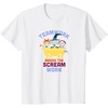 Amazon Essentials Nightmare Before Christmas Teamwork Makes the Scream Work T-Shirt(White)