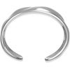 Amazon Essentials Silver Cuff Bracelet for Women – Fine Silver Plated, Chunky Bangle Bracelet