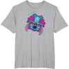 Amazon Essentials Stitch Halloween Bat Costume Let’s Hang T-Shirt(Heather Grey)