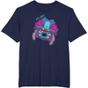 Amazon Essentials Stitch Halloween Bat Costume Let’s Hang T-Shirt(Navy Blue)