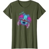 Amazon Essentials Stitch Halloween Bat Costume Let’s Hang T-Shirt(Olive Green)