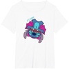 Amazon Essentials Stitch Halloween Bat Costume Let’s Hang T-Shirt(White)