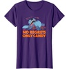Amazon Essentials Stitch Halloween No Regrets Only Candy T-Shirt(Purple)