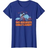 Amazon Essentials Stitch Halloween No Regrets Only Candy T-Shirt(Royal Blue)
