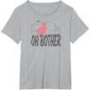 Amazon Essentials Winnie the Pooh Wavy Oh Bother T-Shirt(Heather Grey)