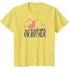 Amazon Essentials Winnie the Pooh Wavy Oh Bother T-Shirt(Lemon Yellow)