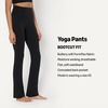 Amazon Essentials Women’s Active FormFlex Buttery Soft Flared Leggings, High Waist Bootcut Yoga Pants, 31.5″ Inseam(Black)