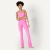 Amazon Essentials Women’s Active FormFlex Buttery Soft Flared Leggings, High Waist Bootcut Yoga Pants, 31.5″ Inseam(Pink)