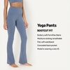 Amazon Essentials Women’s Active FormFlex Buttery Soft Flared Leggings, High Waist Bootcut Yoga Pants, 31.5″ Inseam(Slate Grey)