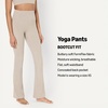 Amazon Essentials Women’s Active FormFlex Buttery Soft Flared Leggings, High Waist Bootcut Yoga Pants, 31.5″ Inseam(Taupe)