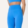 Amazon Essentials Women’s Active FormFlex Buttery Soft High Waist Capri Yoga Workout Leggings(Blue)