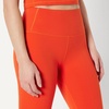 Amazon Essentials Women’s Active FormFlex Buttery Soft High Waist Capri Yoga Workout Leggings(Bright Red)
