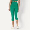 Amazon Essentials Women’s Active FormFlex Buttery Soft High Waist Capri Yoga Workout Leggings(Emerald Green)