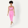 Amazon Essentials Women’s Active FormFlex Buttery Soft High Waist Capri Yoga Workout Leggings(Pink)
