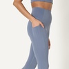 Amazon Essentials Women’s Active FormFlex Buttery Soft High Waist Capri Yoga Workout Leggings(Slate Grey)
