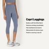 Amazon Essentials Women’s Active FormFlex Buttery Soft High Waist Capri Yoga Workout Leggings(Slate Grey)