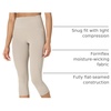 Amazon Essentials Women’s Active FormFlex Buttery Soft High Waist Capri Yoga Workout Leggings(Taupe)