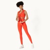 Amazon Essentials Women’s Active FormFlex Buttery Soft High Waist Yoga Workout Leggings(Bright Red)