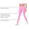 Amazon Essentials Women’s Active FormFlex Buttery Soft High Waist Yoga Workout Leggings(Flamingo Pink)