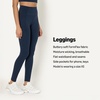 Amazon Essentials Women’s Active FormFlex Buttery Soft High Waist Yoga Workout Leggings(Navy)