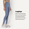 Amazon Essentials Women’s Active FormFlex Buttery Soft High Waist Yoga Workout Leggings(Slate Grey)