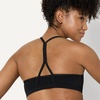 Amazon Essentials Women’s Active FormFlex Buttery Soft Light Support Y-Back Thin Strap Moisture Wicking Yoga Sports Bra(Black)