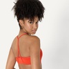 Amazon Essentials Women’s Active FormFlex Buttery Soft Light Support Y-Back Thin Strap Moisture Wicking Yoga Sports Bra(Bright Red)