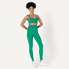 Amazon Essentials Women’s Active FormFlex Buttery Soft Light Support Y-Back Thin Strap Moisture Wicking Yoga Sports Bra(Emerald Green)
