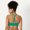 Amazon Essentials Women’s Active FormFlex Buttery Soft Light Support Y-Back Thin Strap Moisture Wicking Yoga Sports Bra(Emerald Green)