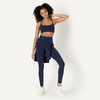 Amazon Essentials Women’s Active FormFlex Buttery Soft Light Support Y-Back Thin Strap Moisture Wicking Yoga Sports Bra(Navy)